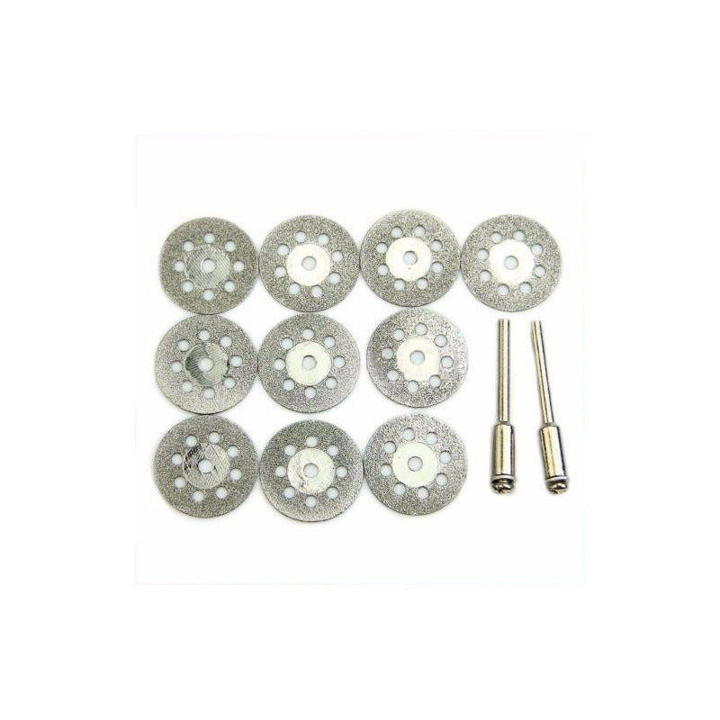 Mototool Kit De Disco Diamantado X 10 Pc Accesorios De 30 Mm