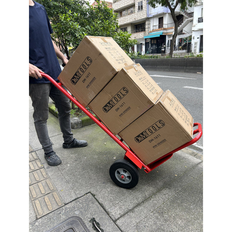 Zorra De Carga Carreta Carretilla Para Trabajo Pesado D&m Tools Plana - Capacidad 350kg