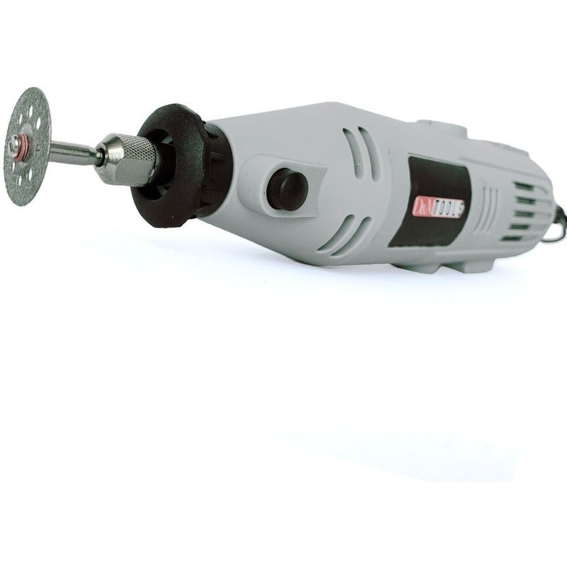 Motortool Profesional Guaya + 183 Accesorios 6 Velocidades