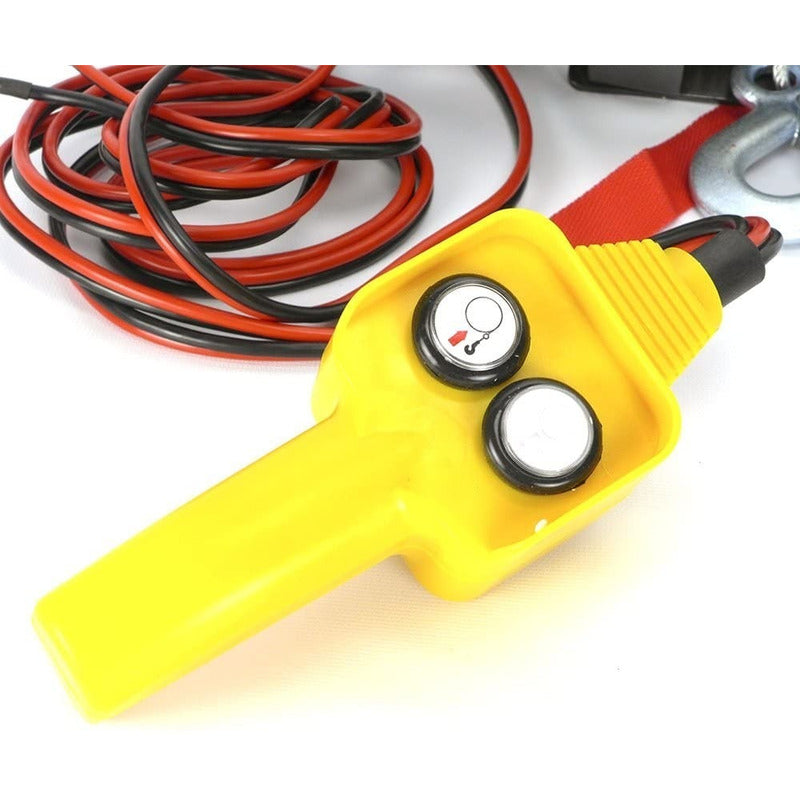Winche De 12 Voltios Portatil De 2000 Libras