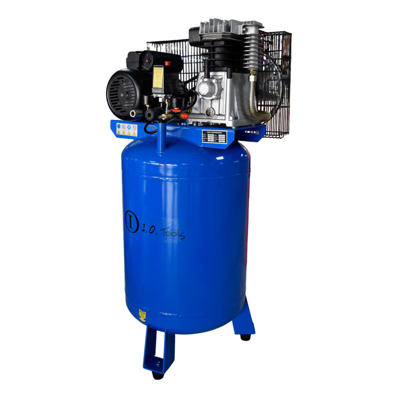 Compresor De Aire Vertical 3hp 100l Trabajo Pesado Industria