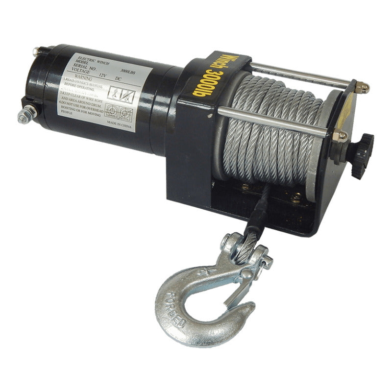 Winch Eléctrico 3000lb Trabajo Pesado 12v Automotriz Carro