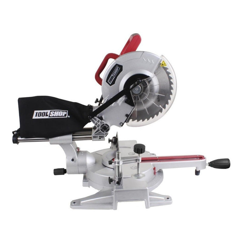 Ingleteadora Acolilladora De 10 1650 Wt Trabajo Pesado 4600r Color Rojo Frecuencia 60 Hz