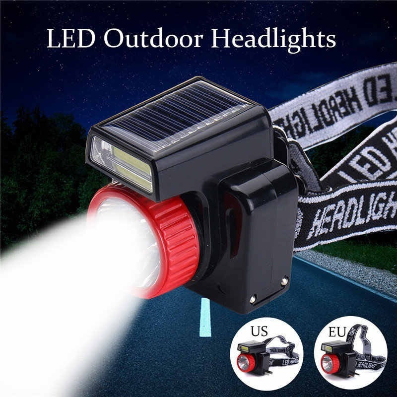 Linterna Minera Solar Camping Caza Recargable
