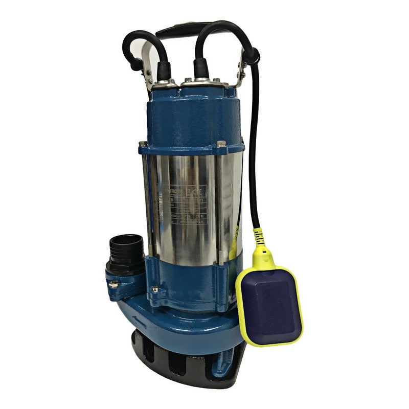 Motobomba Bomba Sumergible 2.4hp Aguas Sucias Con Triturador