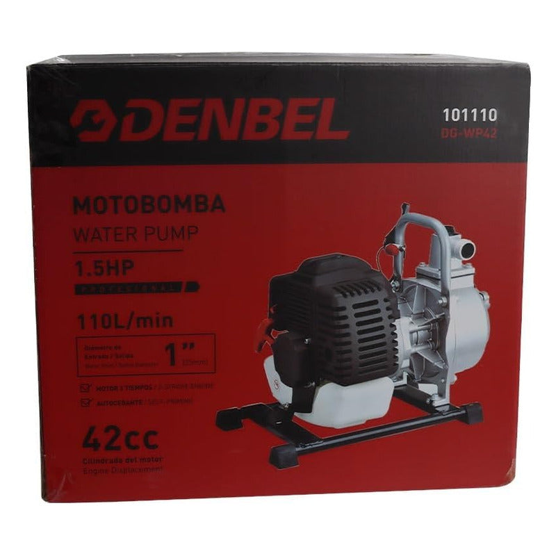 Motobomba Autocebante 1-1/2 Hp A Gasolina Agricola Industria