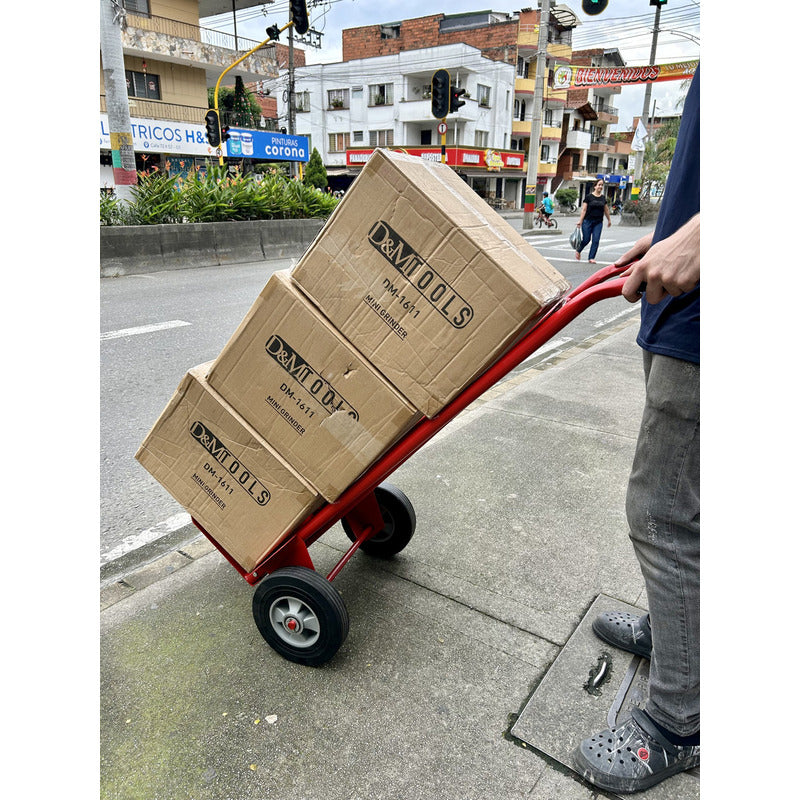Zorra De Carga Carreta Carretilla Para Trabajo Pesado D&m Tools Plana - Capacidad 350kg