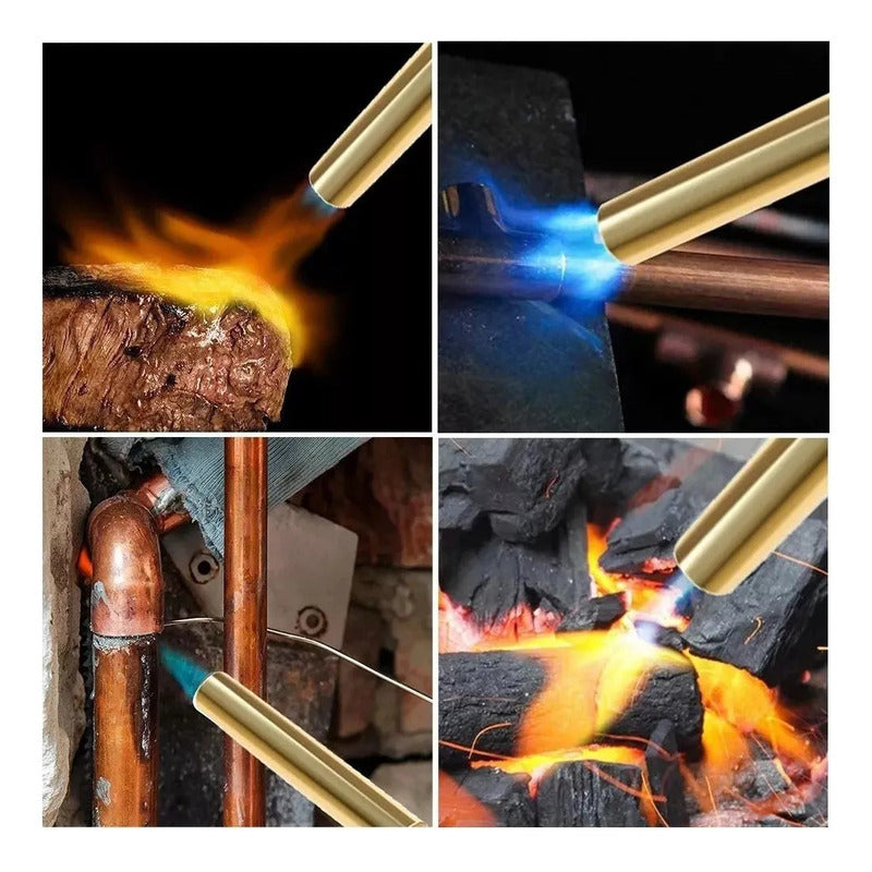 Soplete Flameador Industrial Joyeria Plomeria + 3 Tarros
