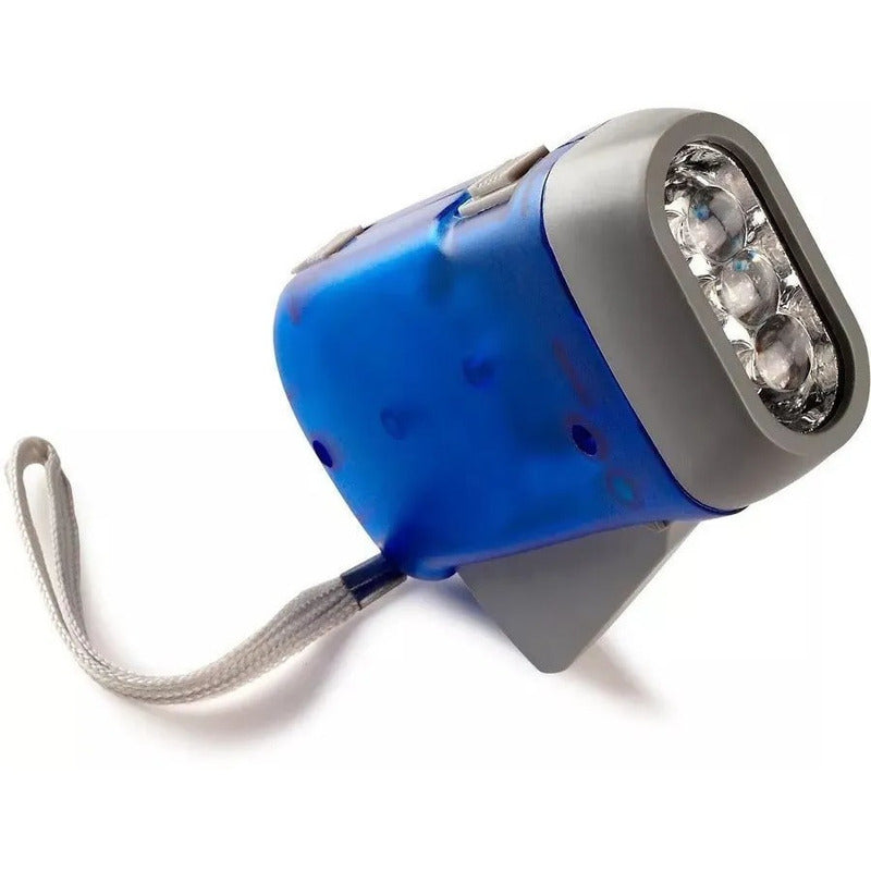 36 Linterna Manual Con Dinamo Sin Pilas Ni Cables Hogar