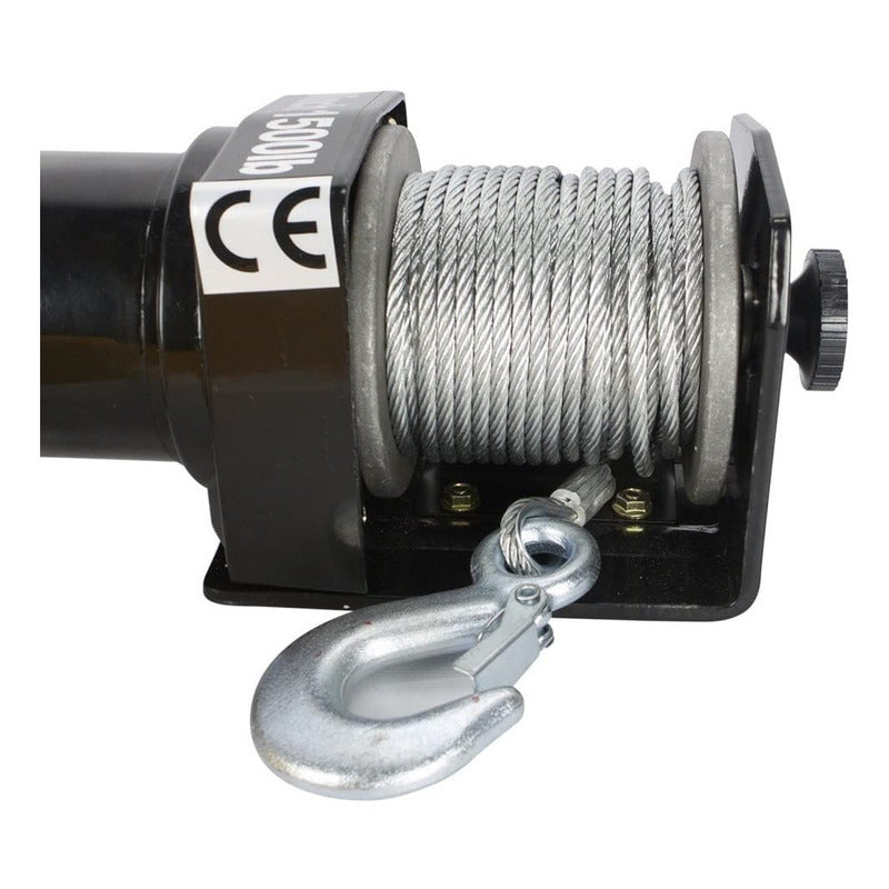 Winche De 12 Voltios Portatil De 2000 Libras