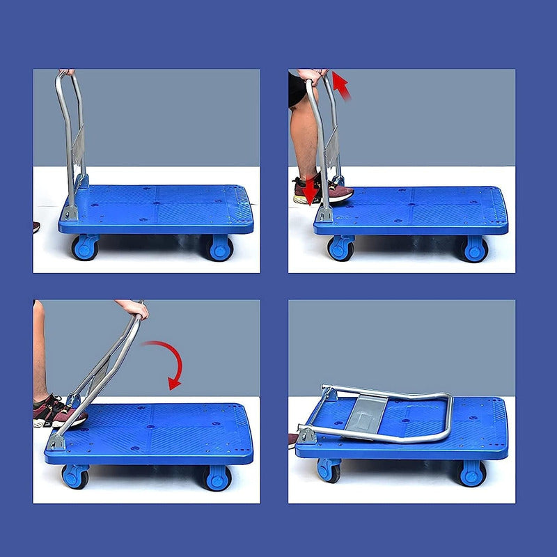 D&mtools Carreta Carga Plataforma Industrial Plegable 300kg