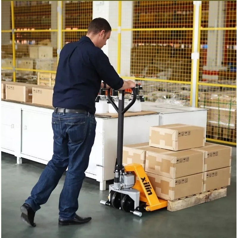 D&mtools Gato Estibador Hidráulico 1 Tonelada Tijera