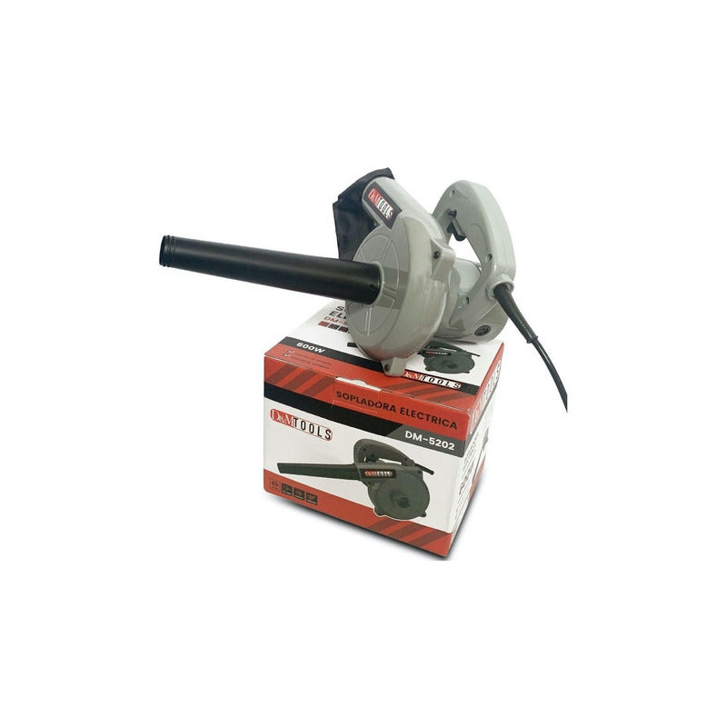 Sopladora Aspiradora Blower Potente Pc 600 W Mantenimiento Color Gris