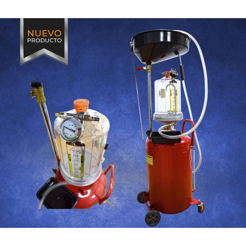 Extractor De Aceite Neumático Automotriz Con Manometro