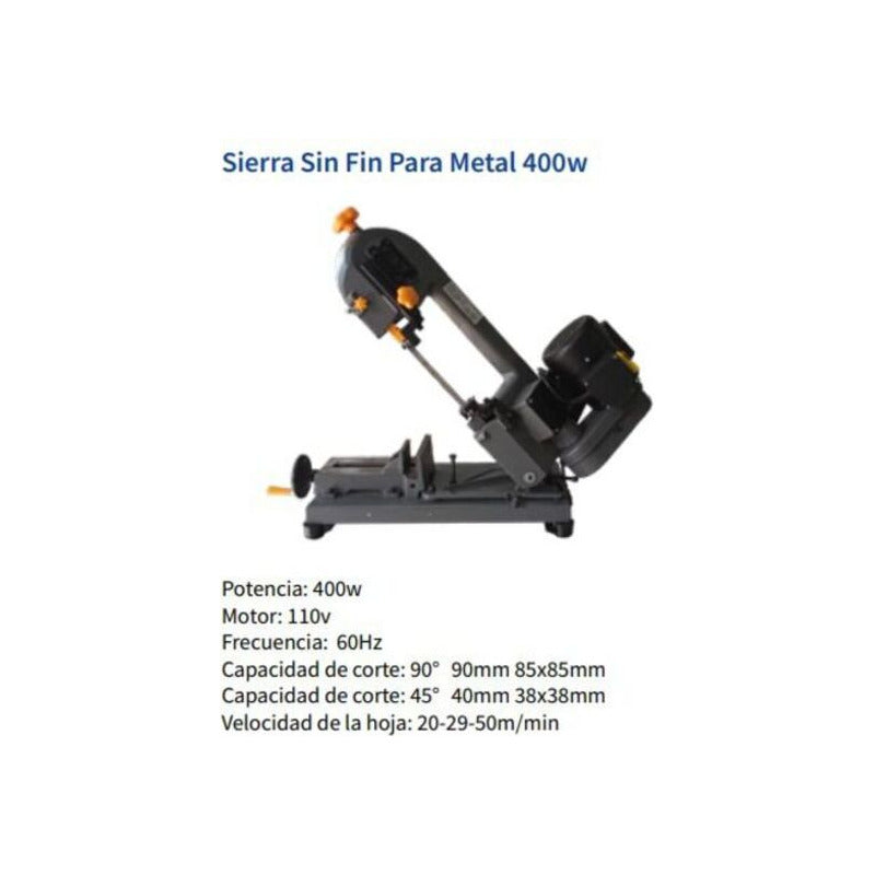 Sierra Sinfin Para Metales Trabajo Pesado Industrial