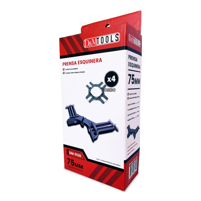 D&mtools Prensas Esquineras 90° Cajones Marcos Carpinteria