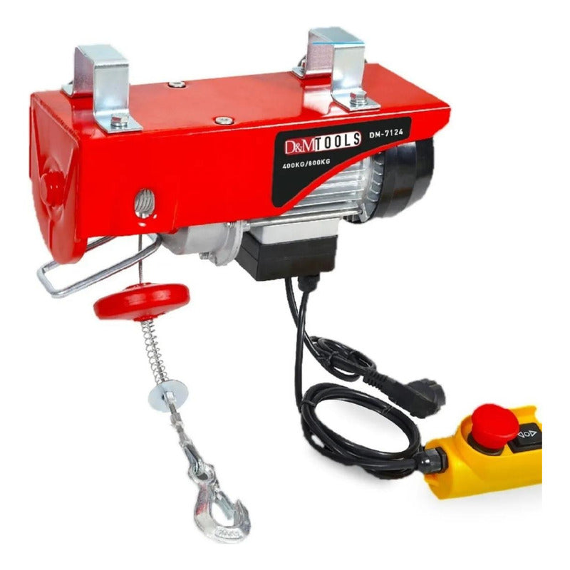 Diferencial Eléctrica 800 Kg 110v Polipasto Trabajo Pesado