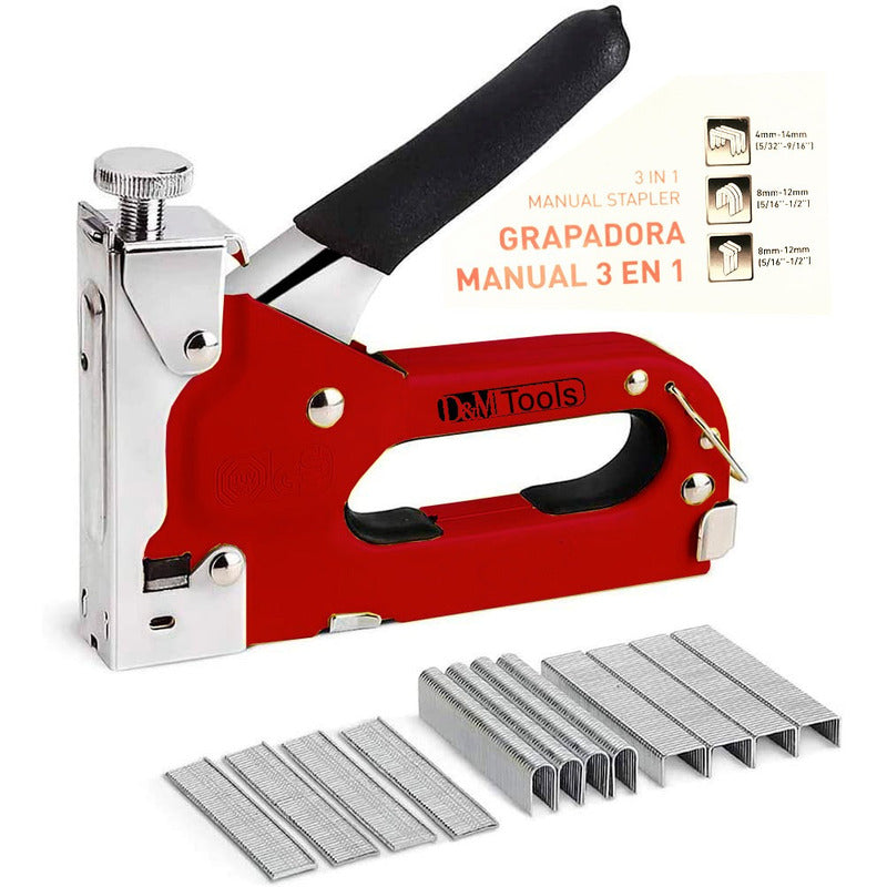 Grapadora Tapicería Profesional + 600 Grapas